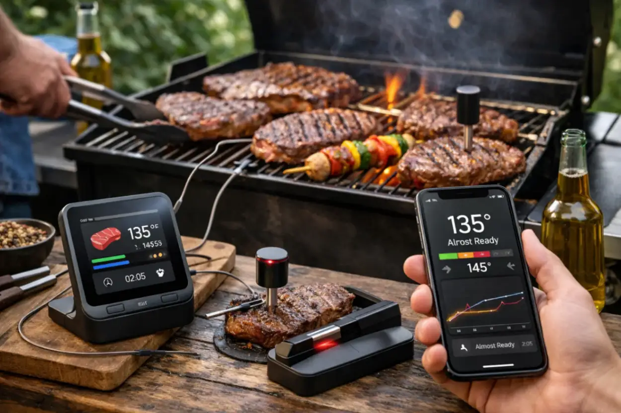 Идеальная прожарка: умные термометры